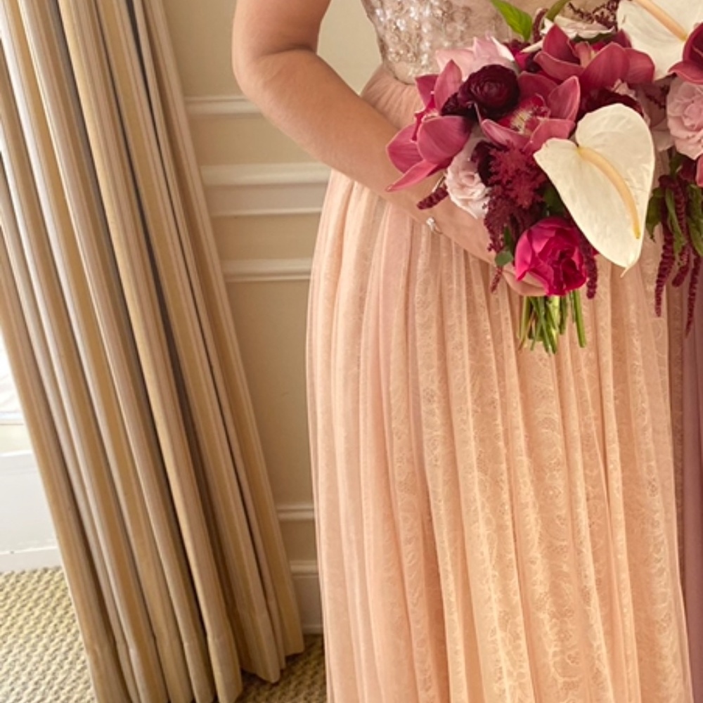 BHLDN Adrianna Papell Cluny Dress - Picture 2 of 3